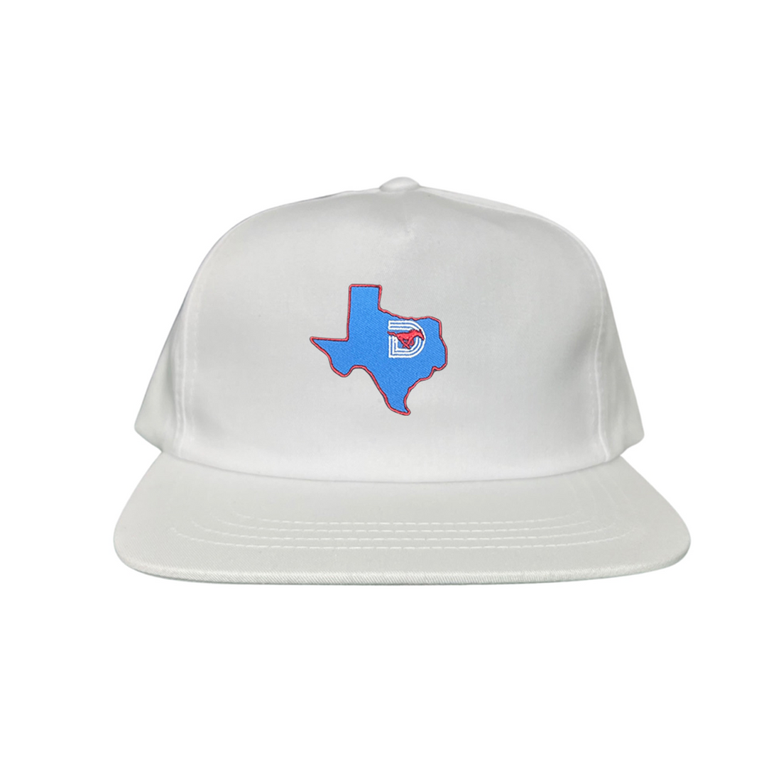 SMU State of Texas Pony Logo Hat - Black Label Streetwear