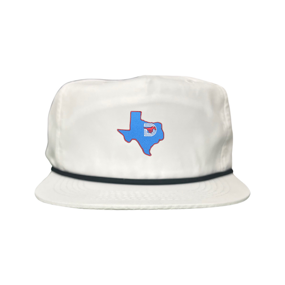 SMU State of Texas Pony Logo Hat - Black Label Streetwear