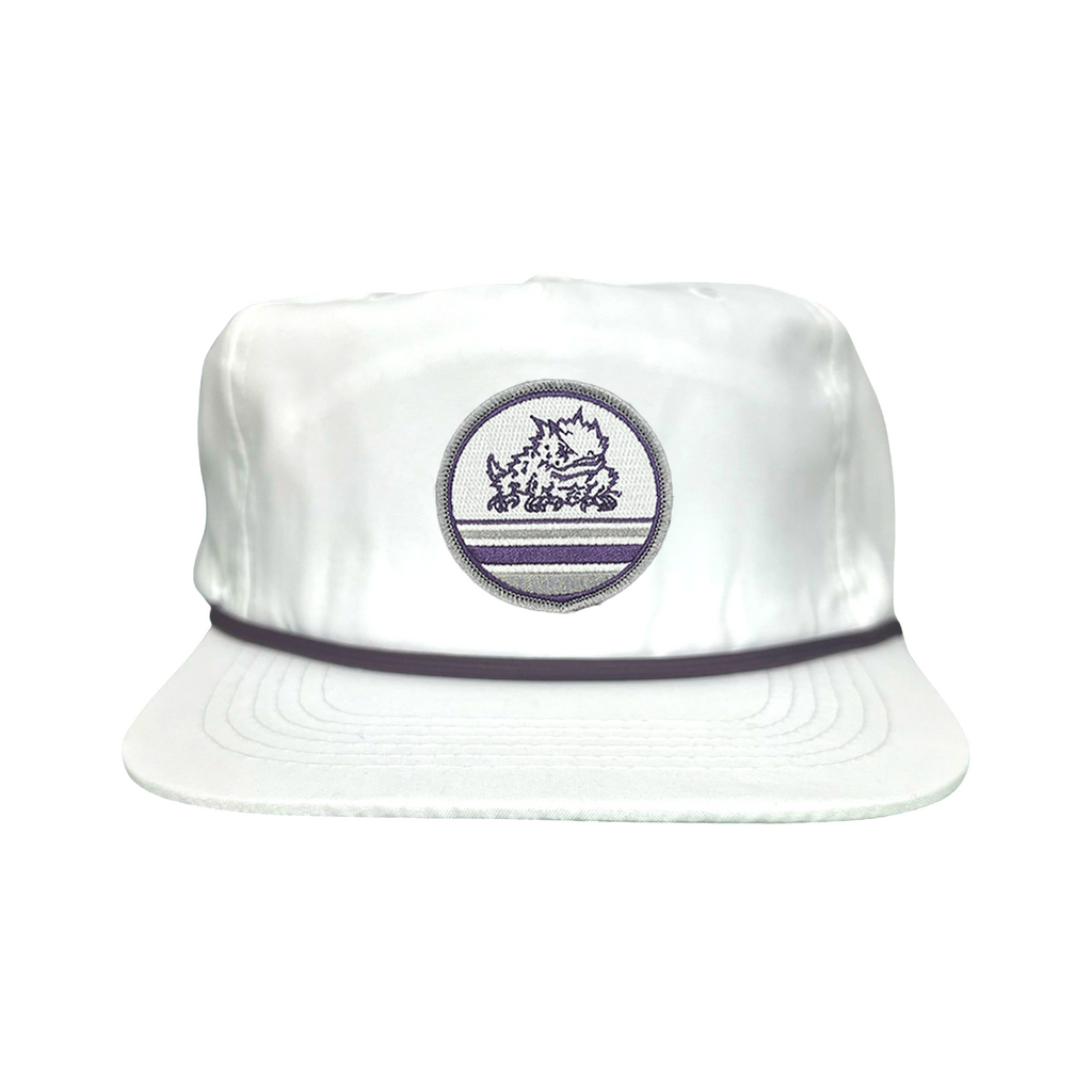 TCU Horned Frog Circle Line Hat - Unisex Sporty Casual Cap