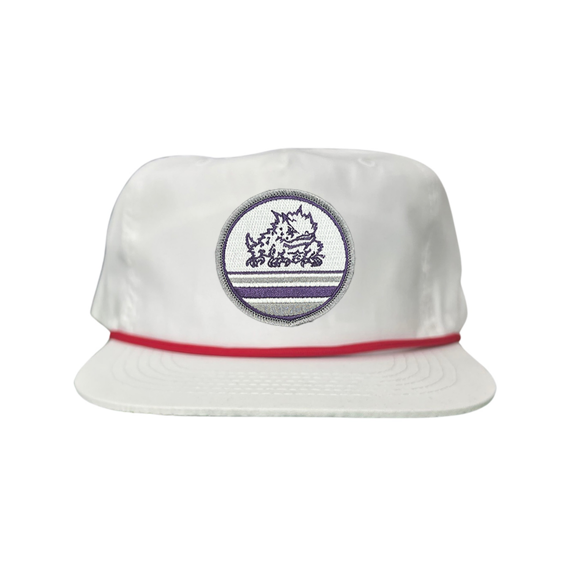 TCU Horned Frog Circle Line Hat - Unisex Sporty Casual Cap