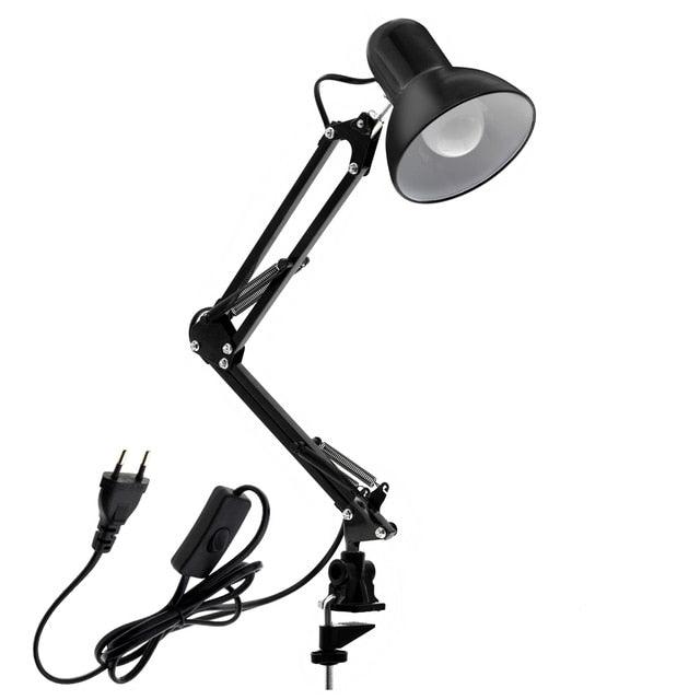 Modern Industrial Metal Architect Desk Lamp - Adjustable Reading Light