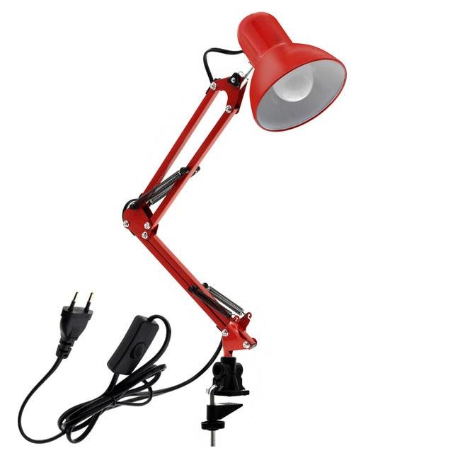 Modern Industrial Metal Architect Desk Lamp - Adjustable Reading Light
