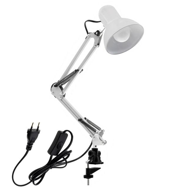 Modern Industrial Metal Architect Desk Lamp - Adjustable Reading Light