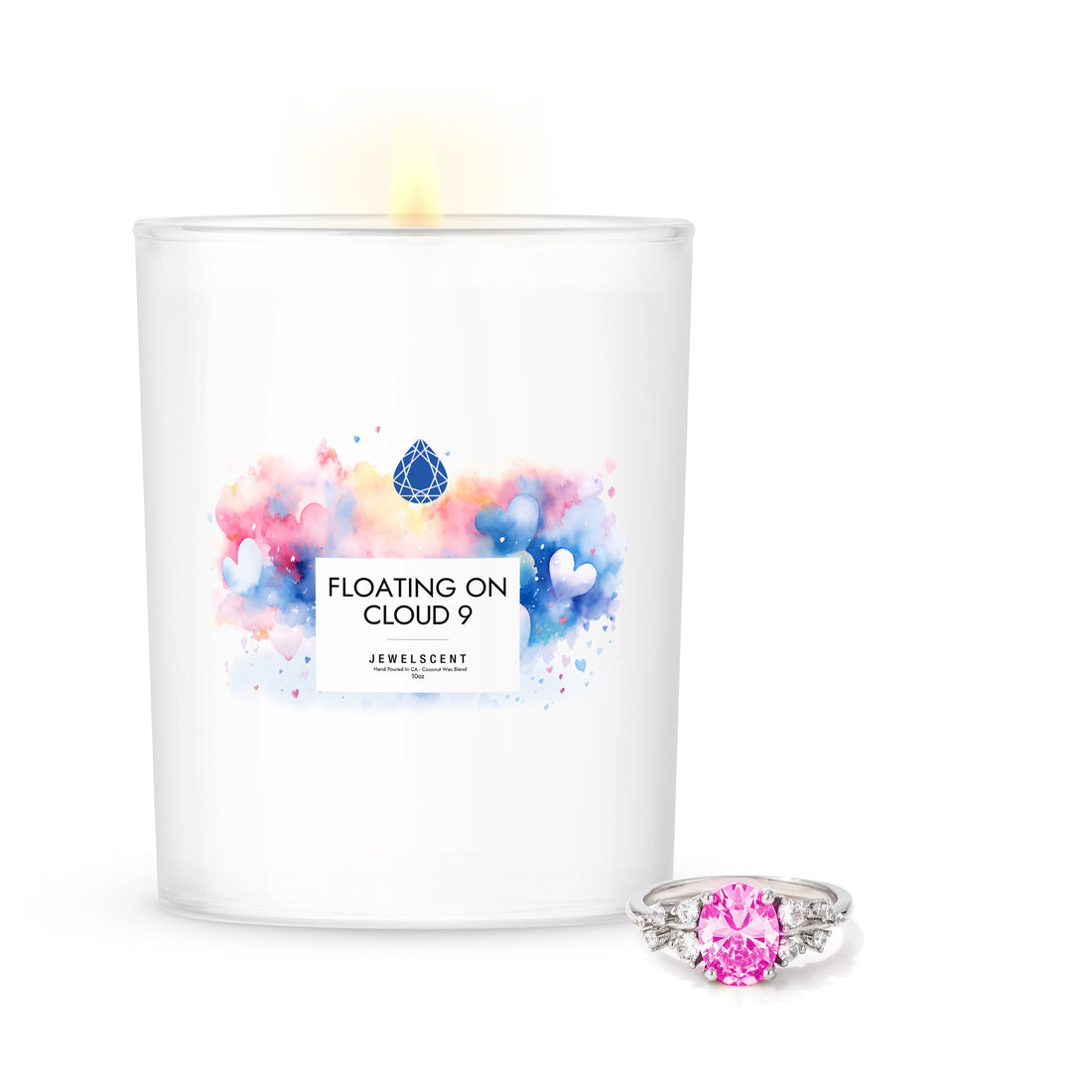 Floating On Cloud 9 18oz Mystery Jewelry Candle