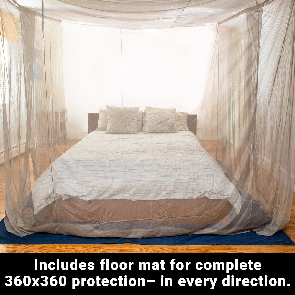 Faraday Bed Canopy with EMF Radiation Protection Shielding - Image 6