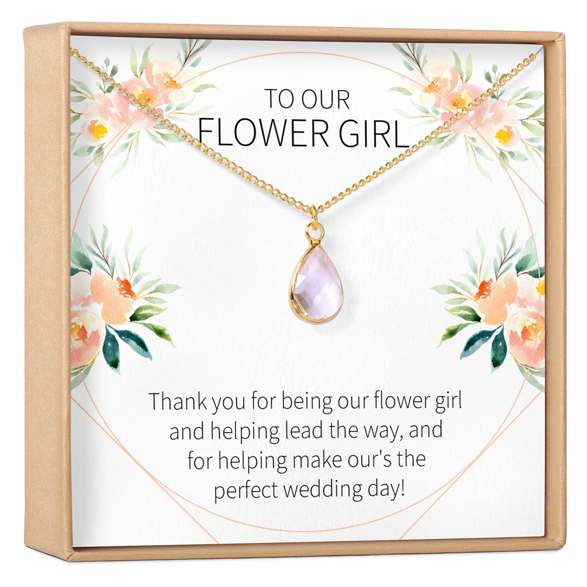 Flower Girl Necklace