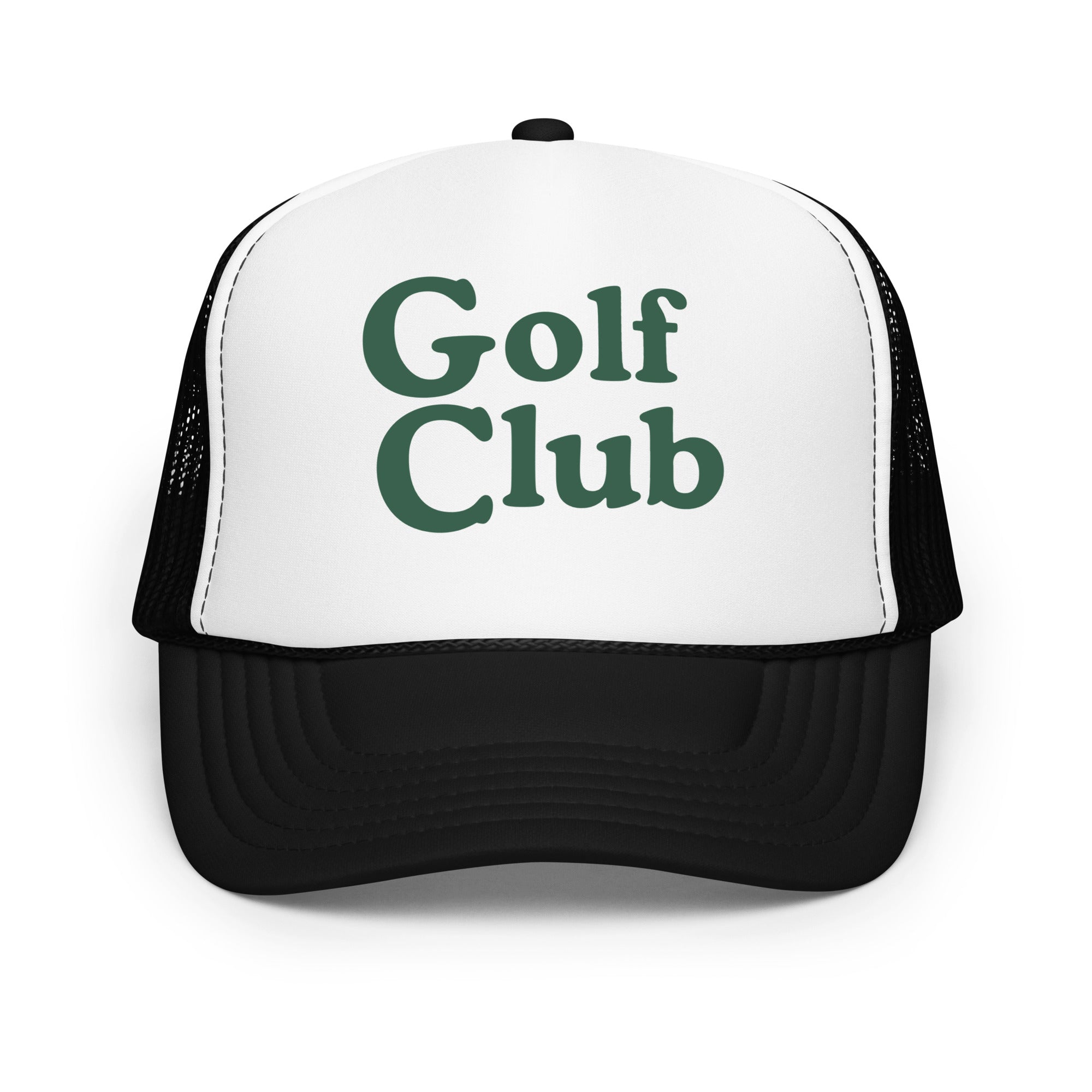 Golf Club Trucker Hat – Printed Foam Mesh Hat in Multiple Colors
