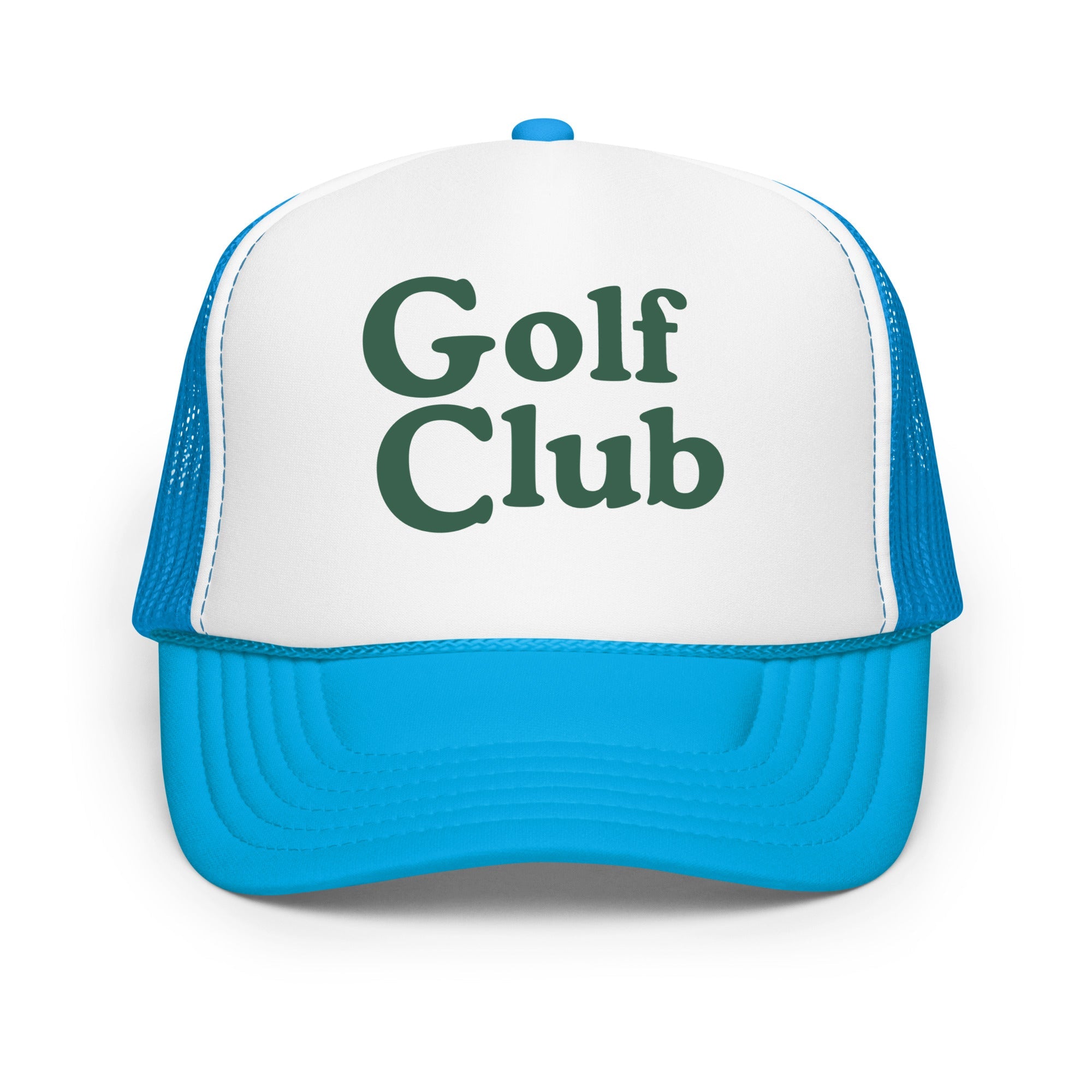 Golf Club Trucker Hat – Printed Foam Mesh Hat in Multiple Colors