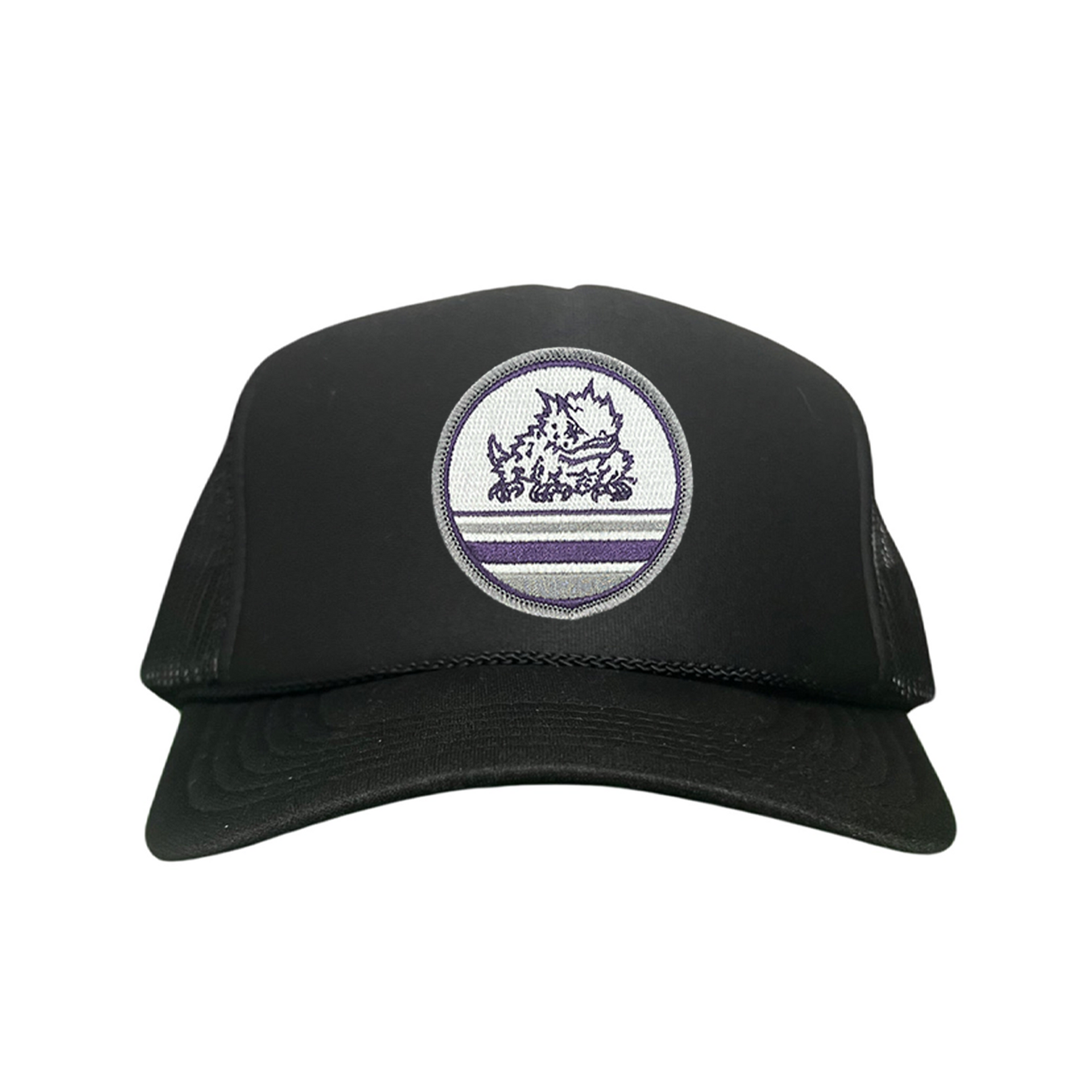 TCU Horned Frog Circle Line Hat - Unisex Sporty Casual Cap