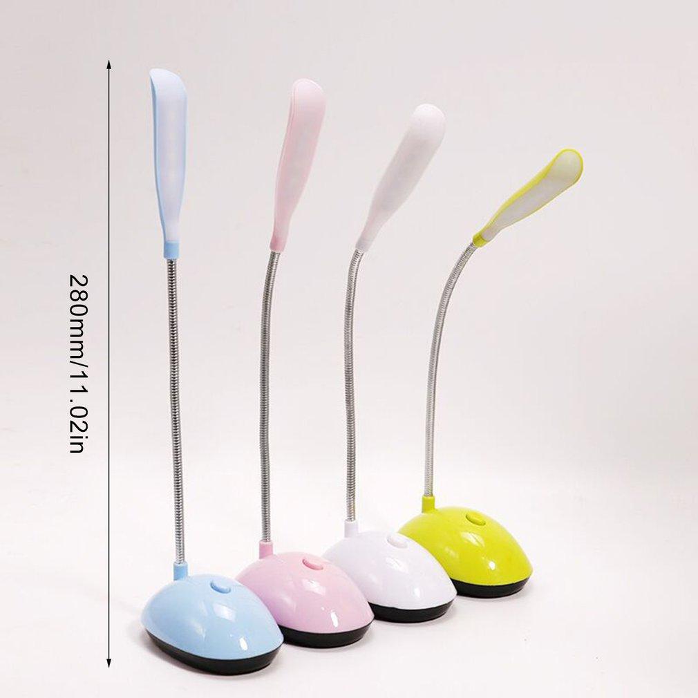 Foldable Battery-Powered Dimmable LED Desk Lamp for Students