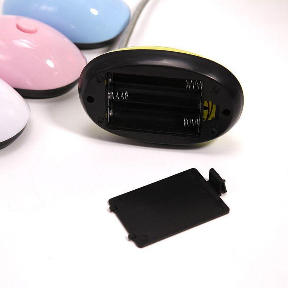 Foldable Battery-Powered Dimmable LED Desk Lamp for Students