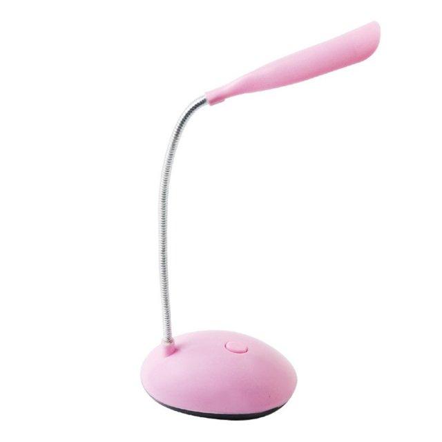 Foldable Battery-Powered Dimmable LED Desk Lamp for Students