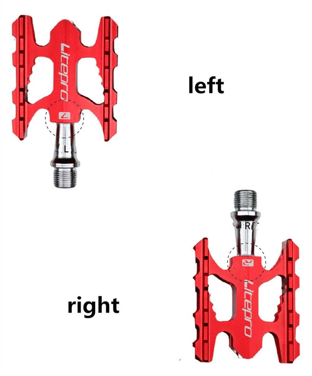 Ultra-Light Aluminum Alloy Bike Pedals with Sealed Bearings