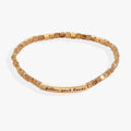 Follow Your Heart Stretch Bracelet with Crystal Star Detail
