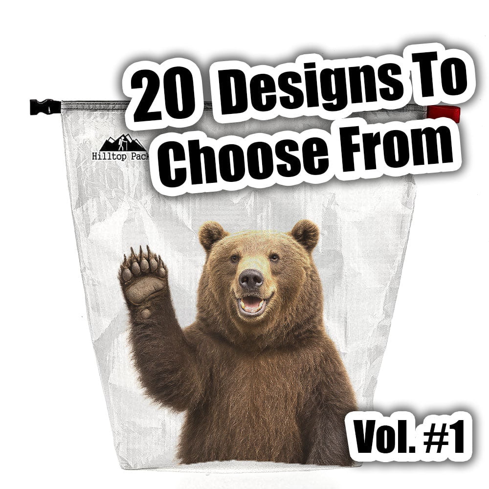 Ultralight Food Bags Fun Prints Vol #1 (D50T fabric)