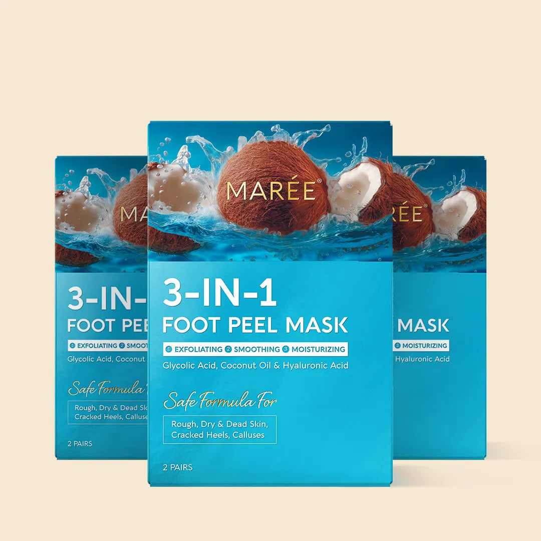 3-in-1 Coconut Oil Hydrating Foot Peel Mask for Smooth Feet - Image 9