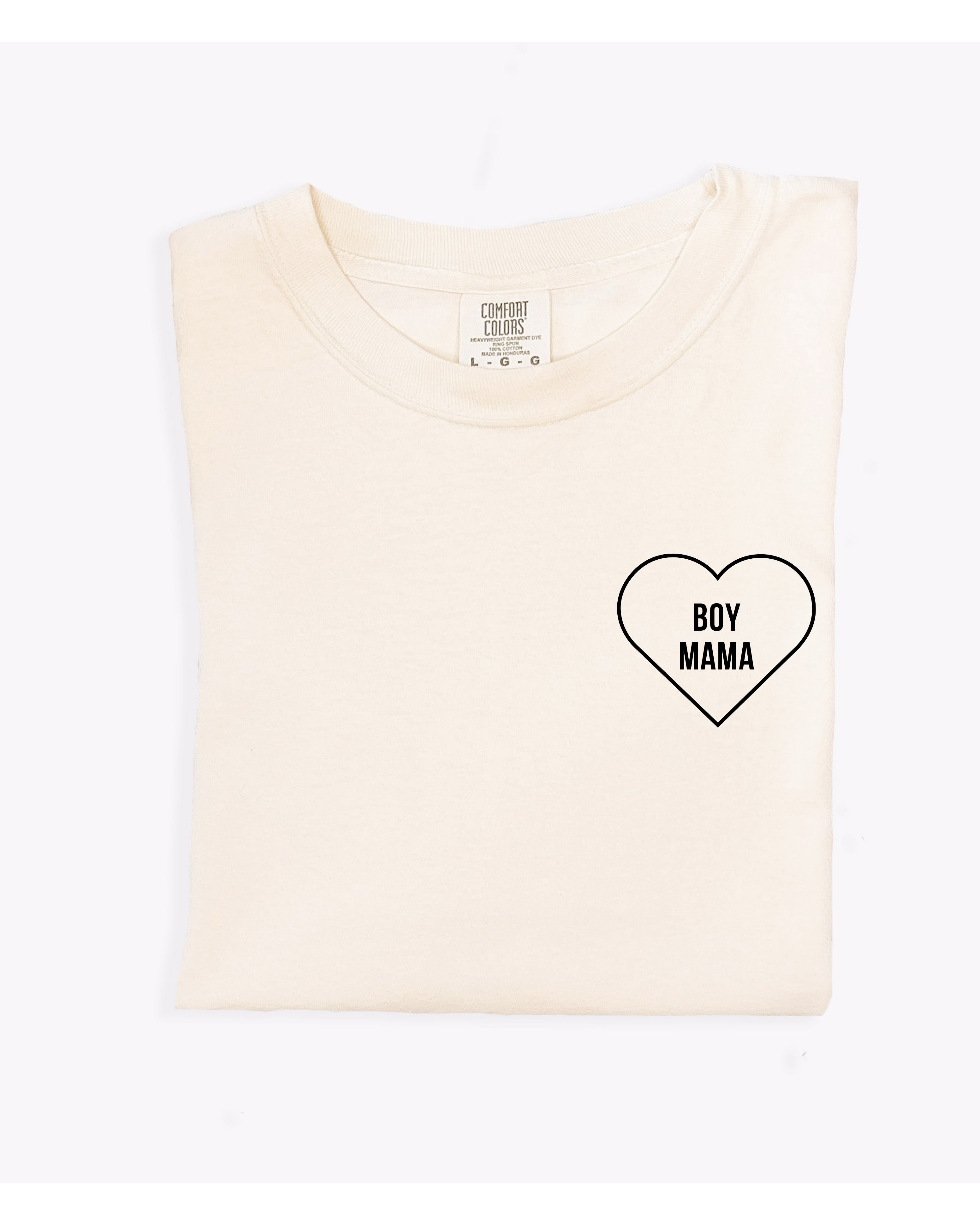 Boy Mama Graphic Tee - Women's Cotton Casual Shirt