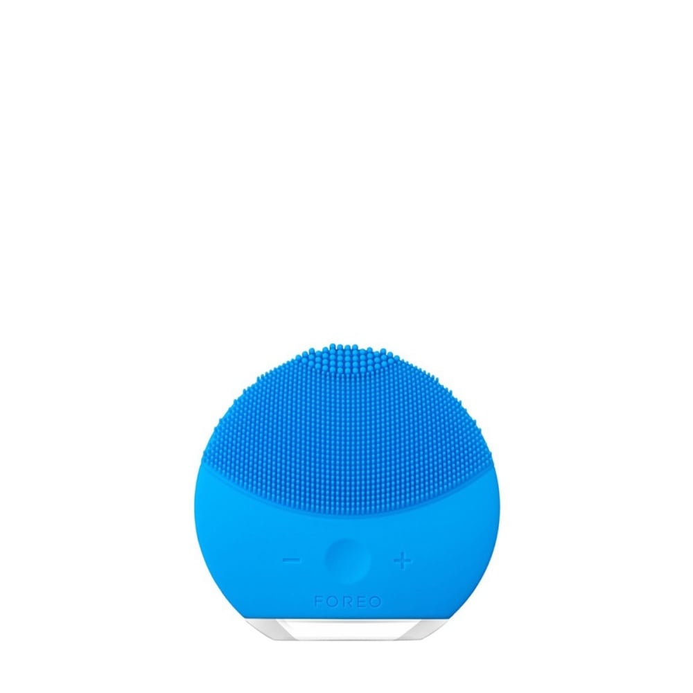 Aquamarine FOREO LUNA Mini 2 T-Sonic facial cleansing massager device