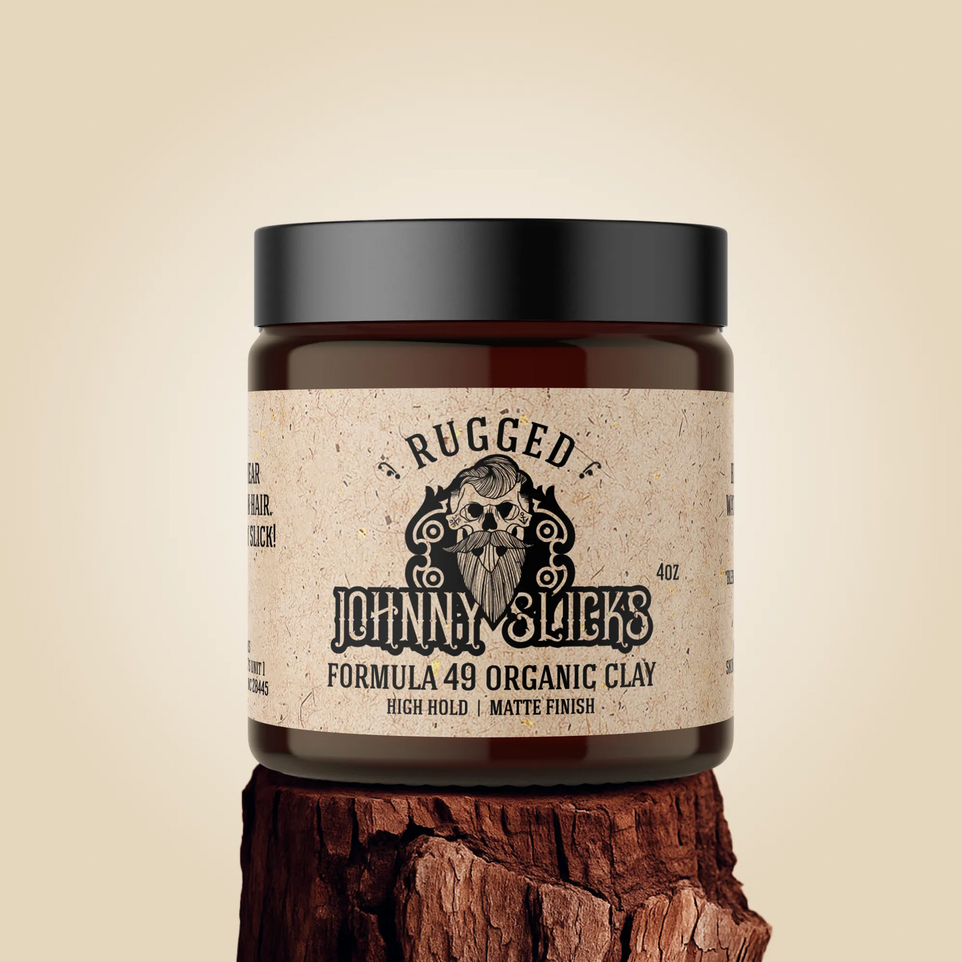 Formula 49 Organic Clay Pomade High Hold Matte Finish 4oz - Image 12