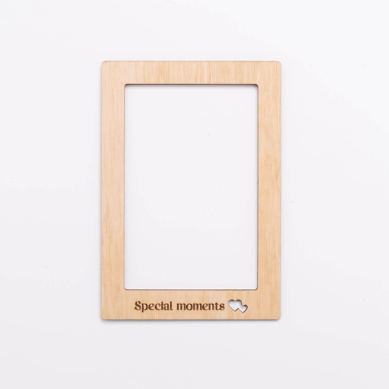 Set of 9 Wooden Photo Frames - Minimalist Scandinavian Gallery Wall