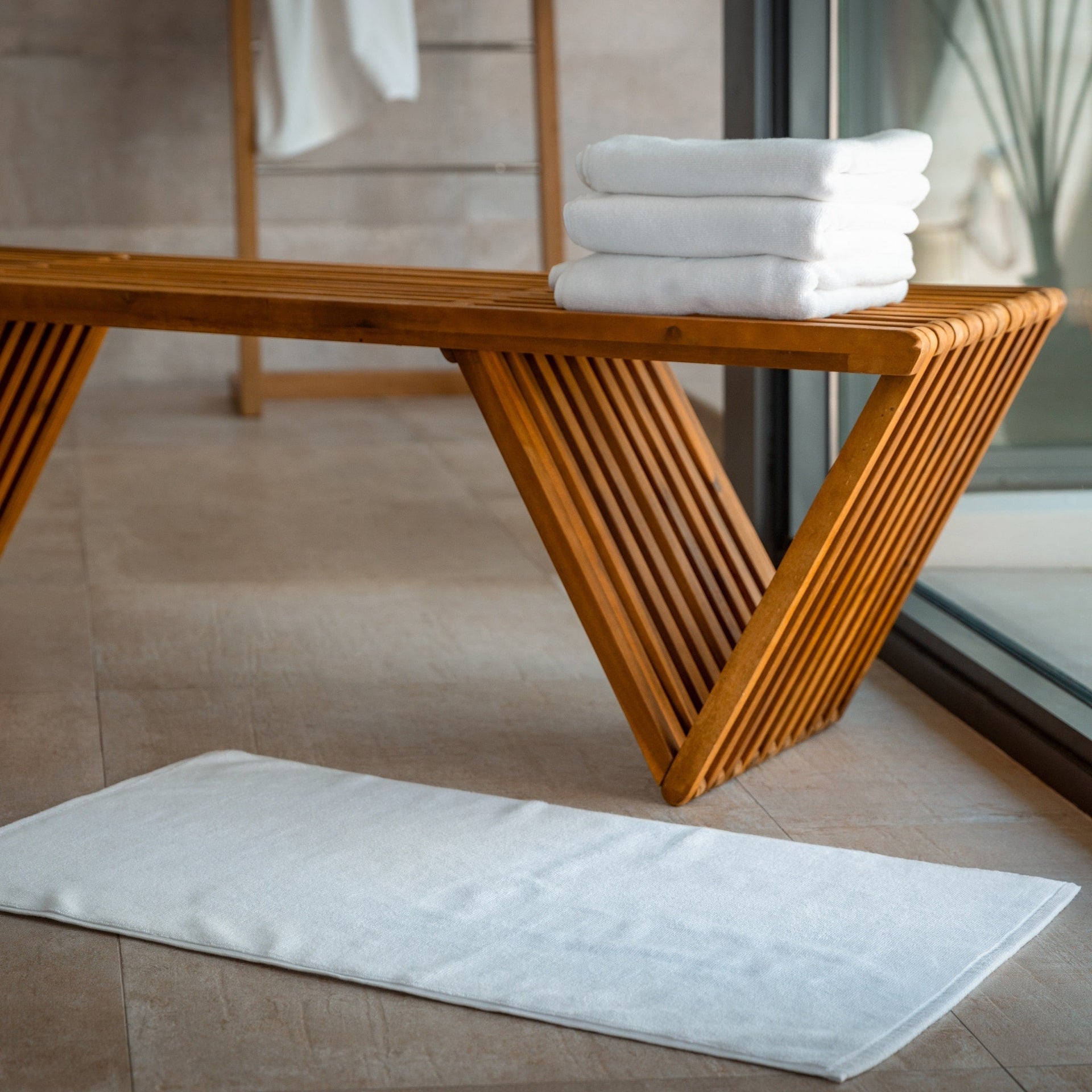 Luxury Organic Bath Mats (Four Pack)