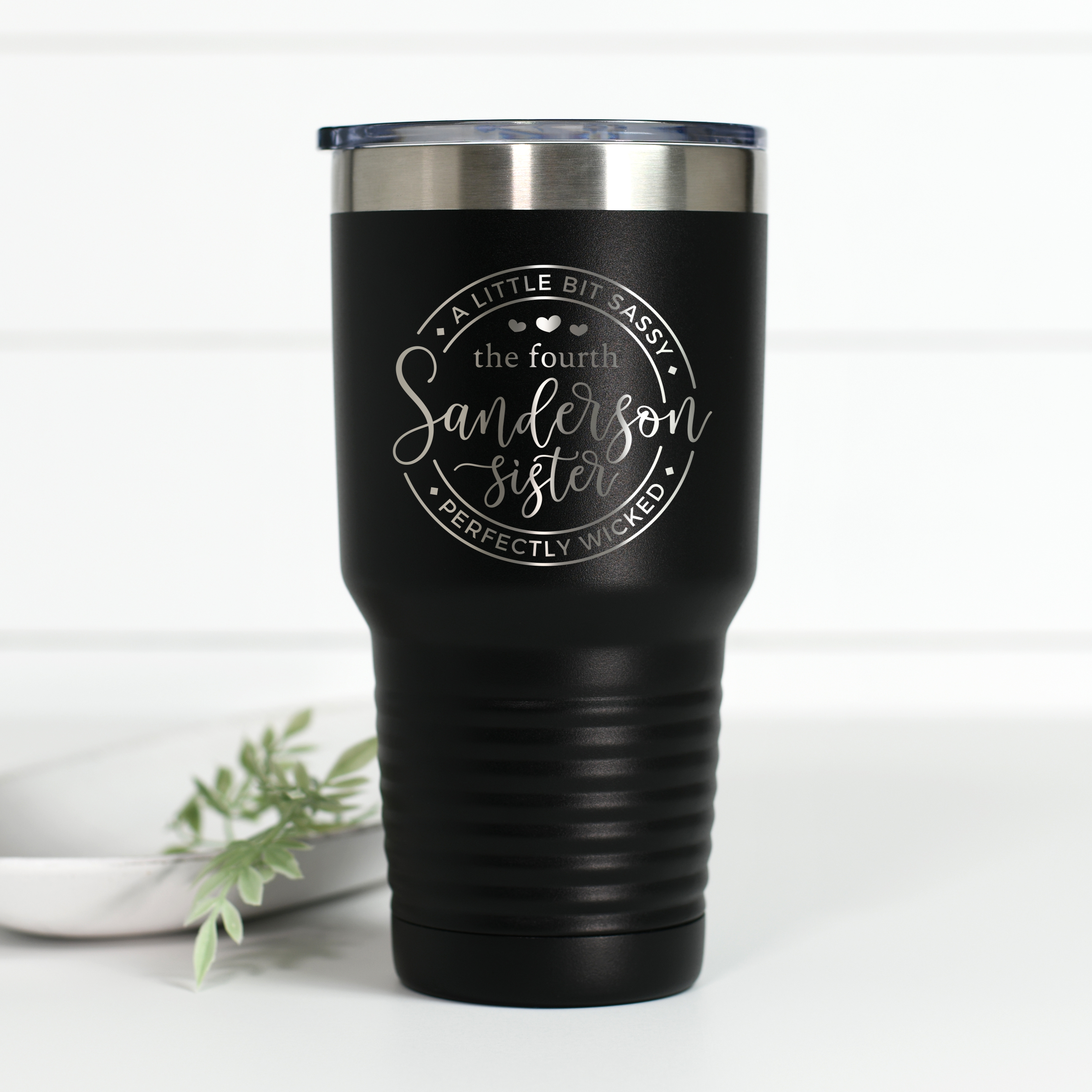 Fourth Sanderson Sister 30 oz Engraved Tumbler