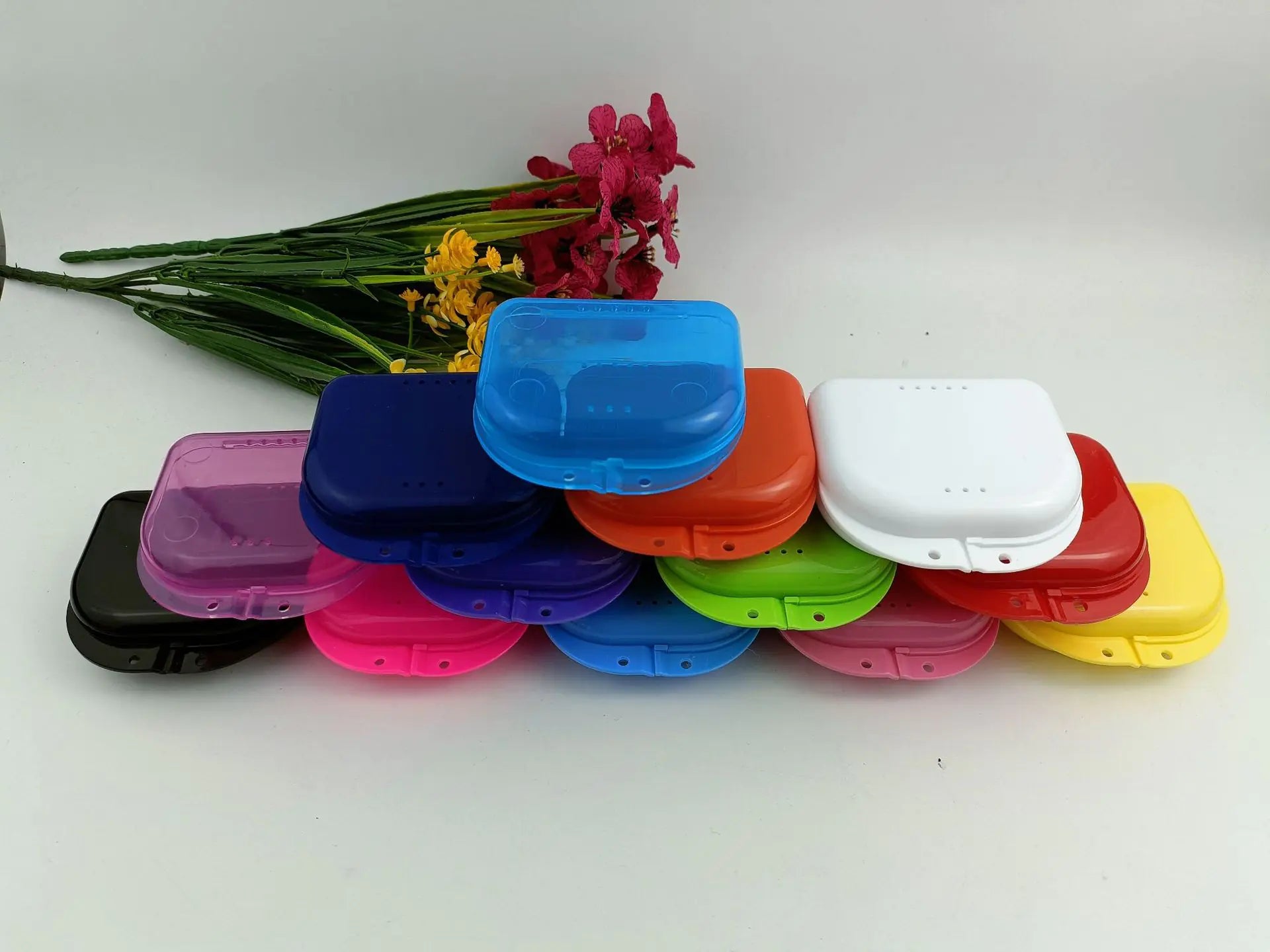 Dental Product with Hole for Dentures and Retainers