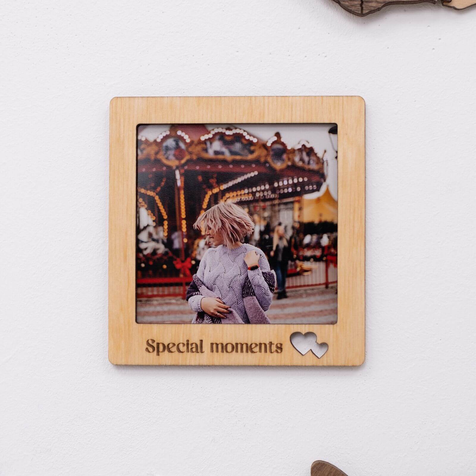 Set of 9 Wooden Photo Frames - Minimalist Scandinavian Gallery Wall