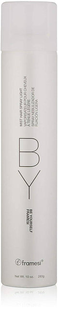 Framesi By Pearl Mist Hair Spray, 10 oz, professional white bottle for color-treated hair.