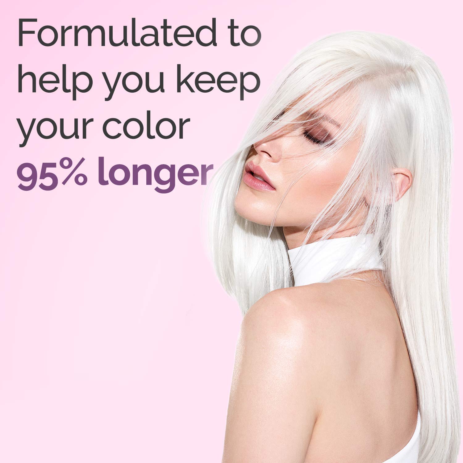 Purple Conditioner for Blonde Hair, Sulfate-Free Color Care