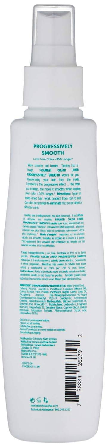 Progressively Smooth Leave-In Smoothing Spray for Frizz Control