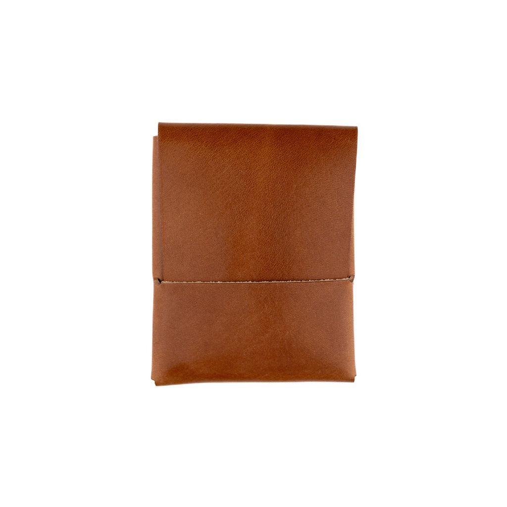 Franklin 2 Brown Leather Scarf - Artisanal Handcrafted Accessory