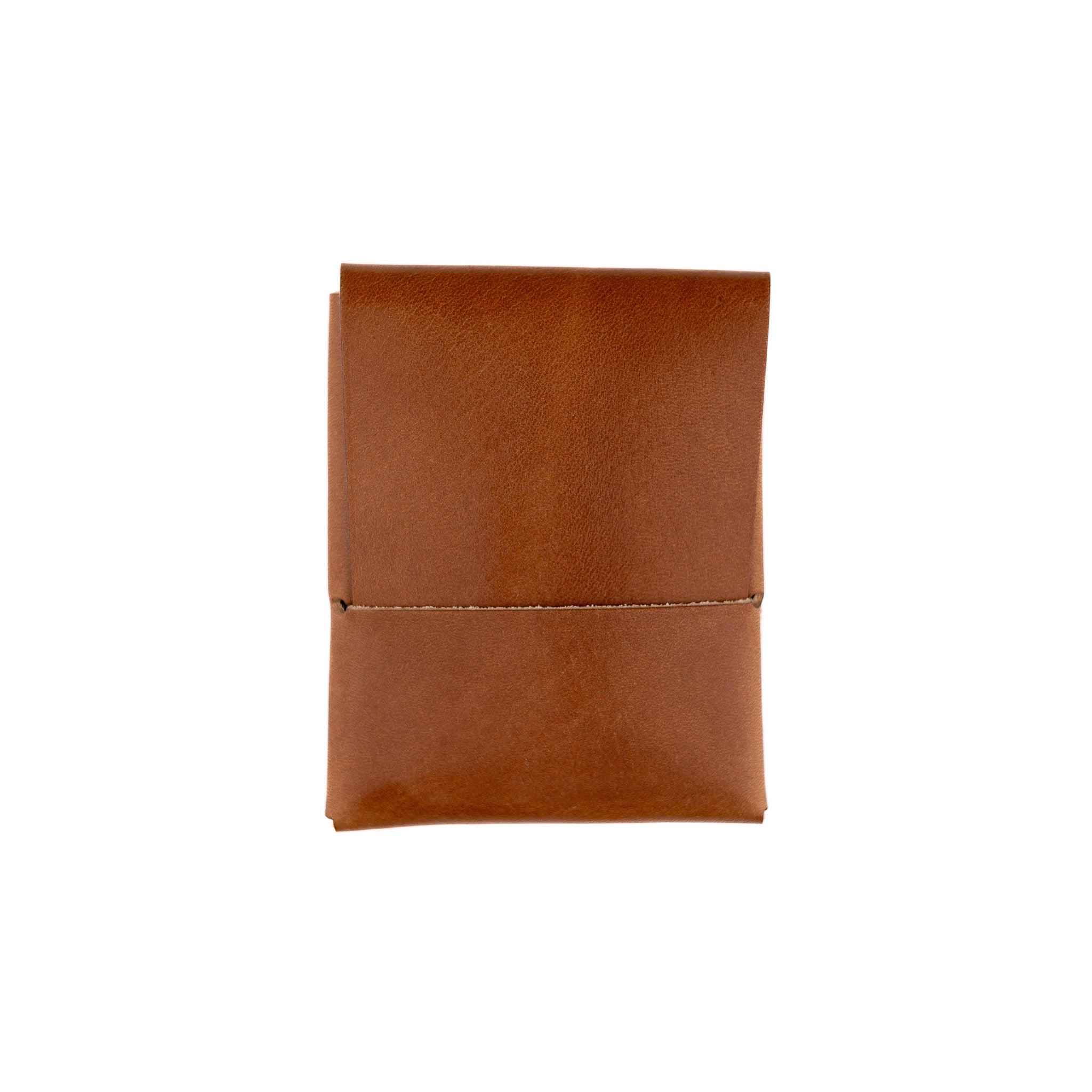 Franklin 2 Brown Leather Scarf - Artisanal Handcrafted Accessory