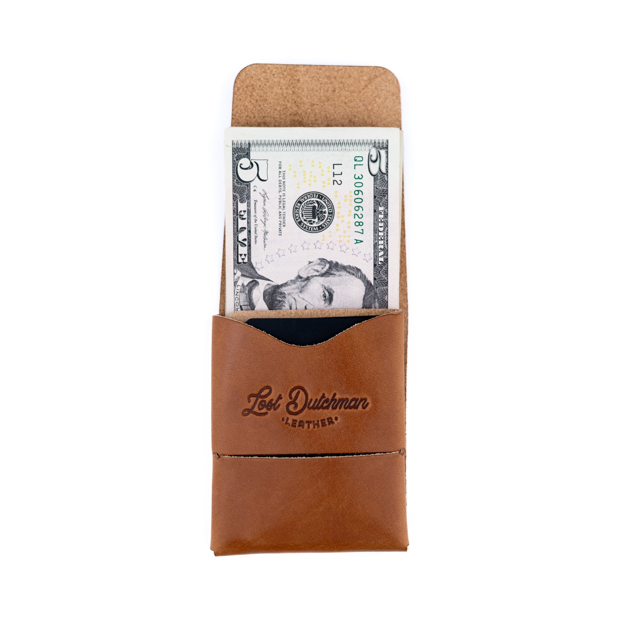 Franklin 2 Brown Leather Scarf - Artisanal Handcrafted Accessory