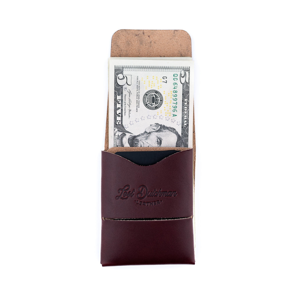 Franklin 2 Burgundy Leather Scarf - Premium Handcrafted Style
