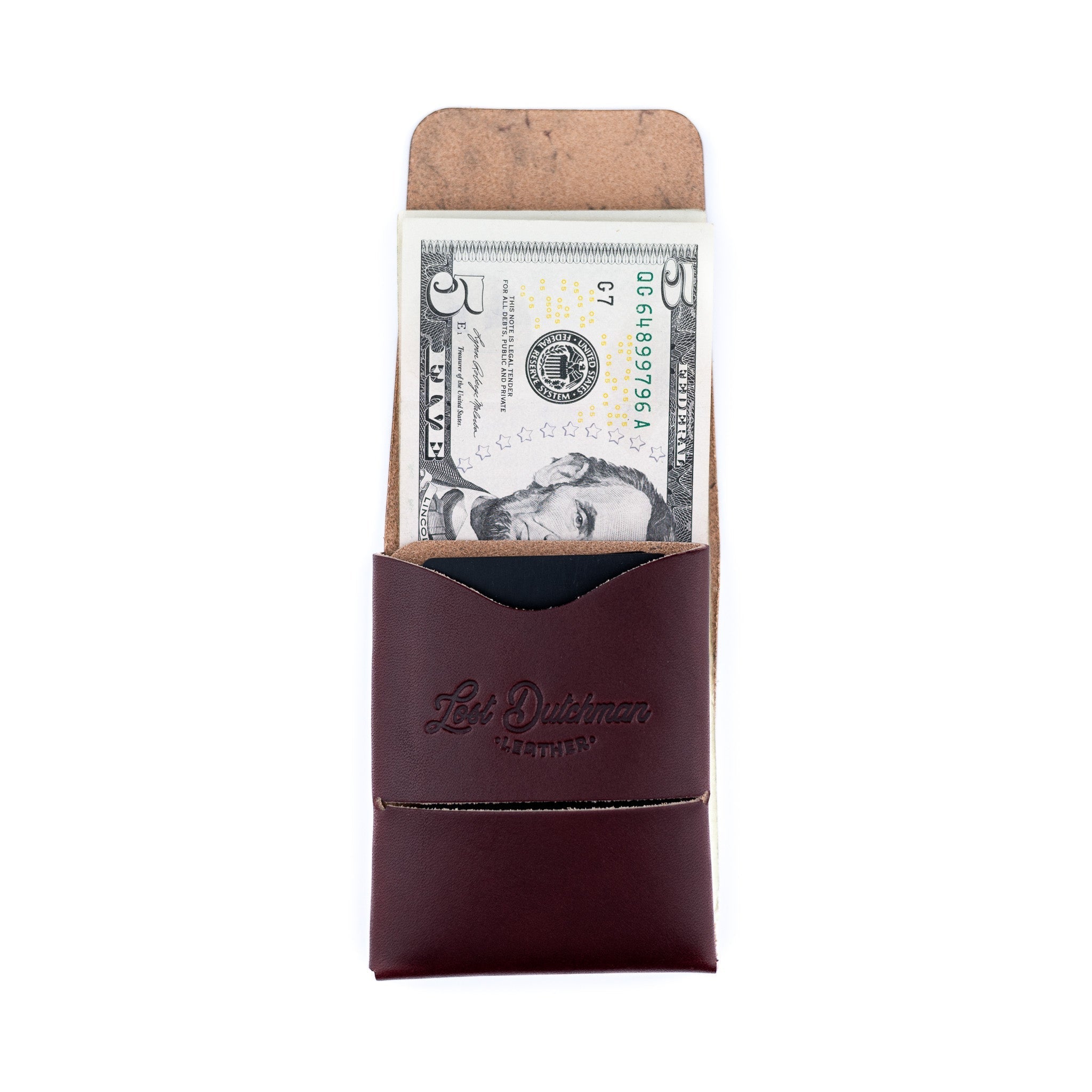 Franklin 2 Burgundy Leather Scarf - Premium Handcrafted Style