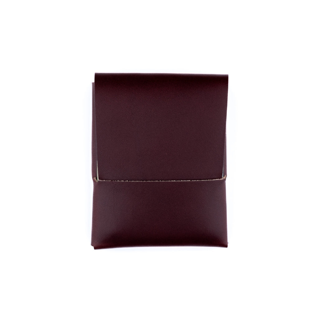Franklin 2 Burgundy Leather Scarf - Premium Handcrafted Style