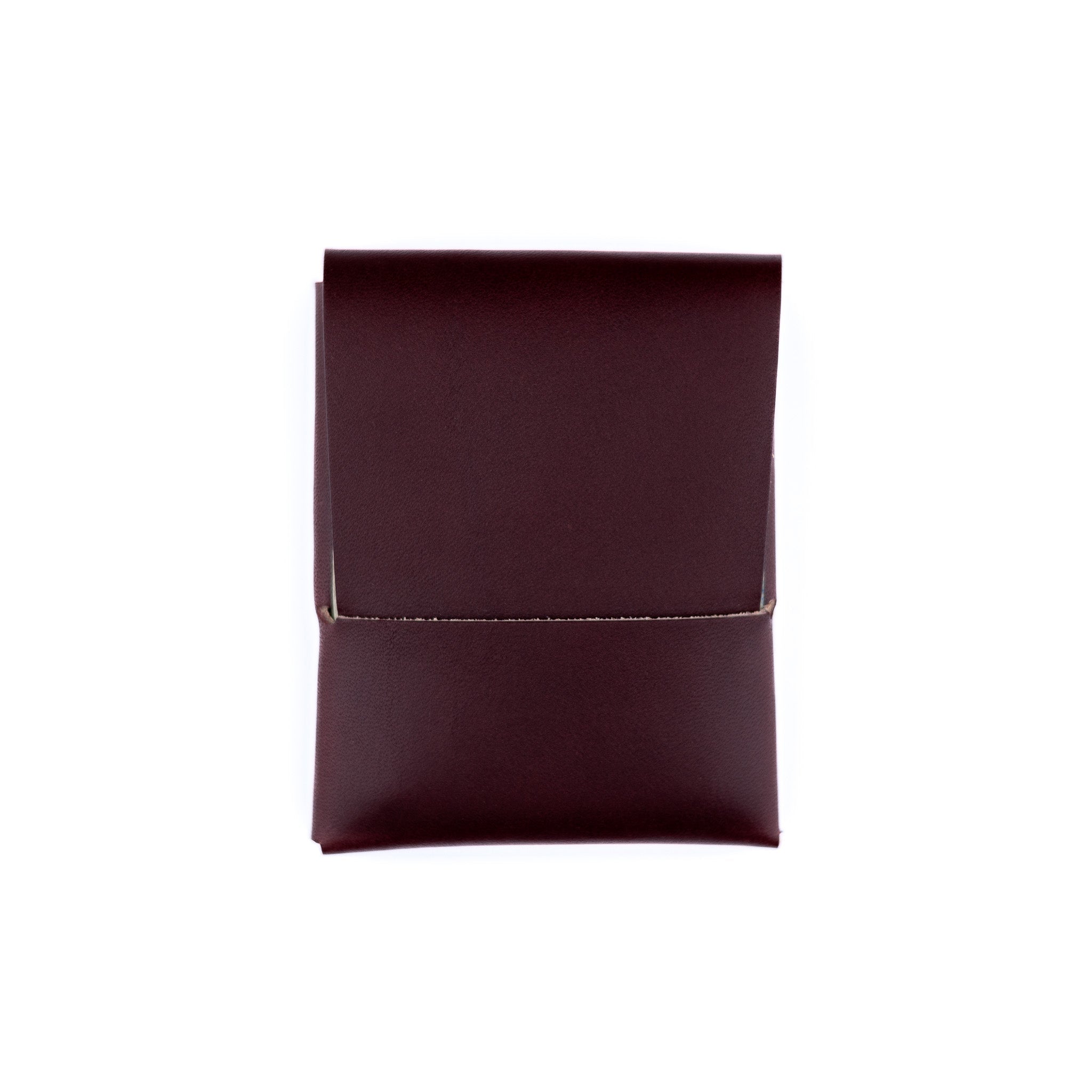 Franklin 2 Burgundy Leather Scarf - Premium Handcrafted Style