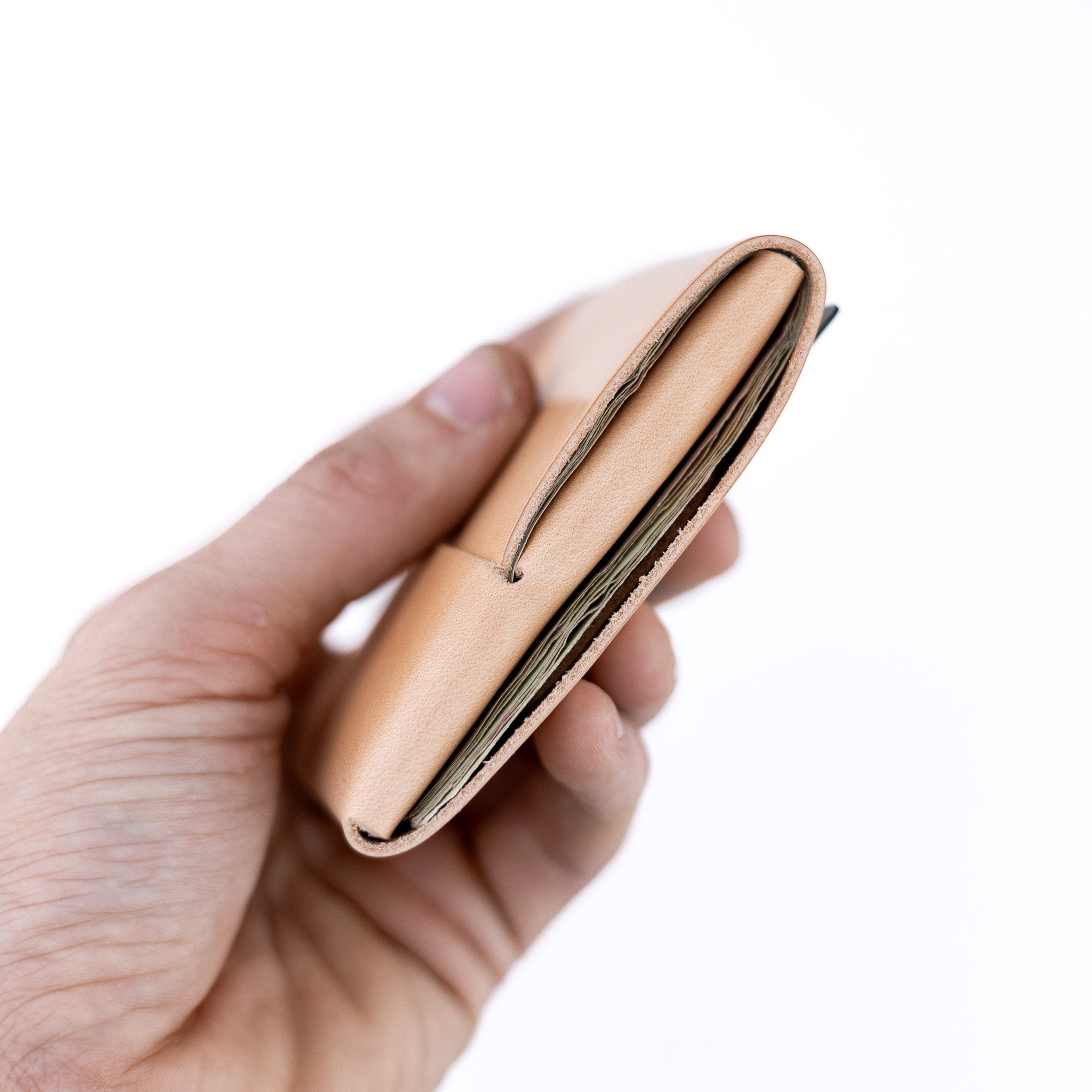 Franklin 2 Heritage Leather Wallet in Russet