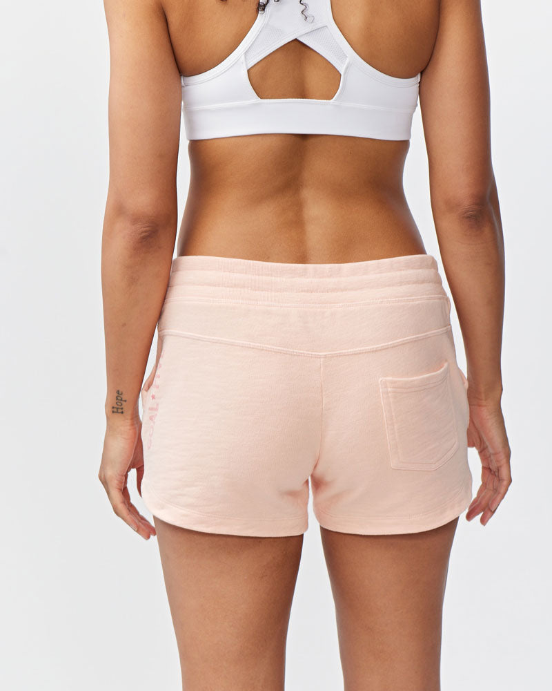 Freasy Cotton Rib-Waist Shorts with Pockets in Olive Green - Image 7
