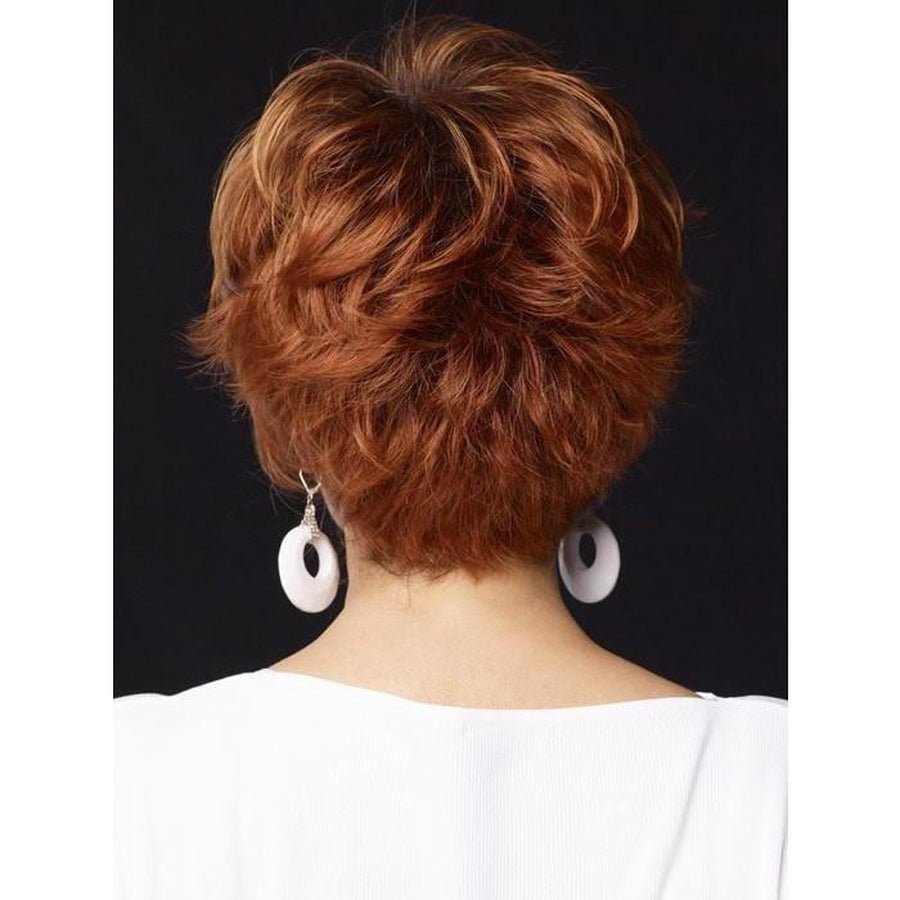 Free Spirit Synthetic Wig with Monofilament Top in Brown & Blonde
