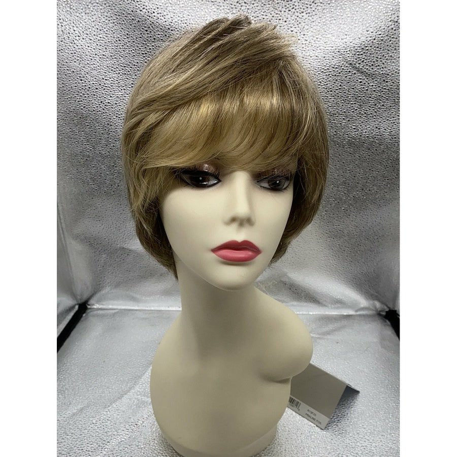 Free Spirit Synthetic Wig with Monofilament Top in Brown & Blonde