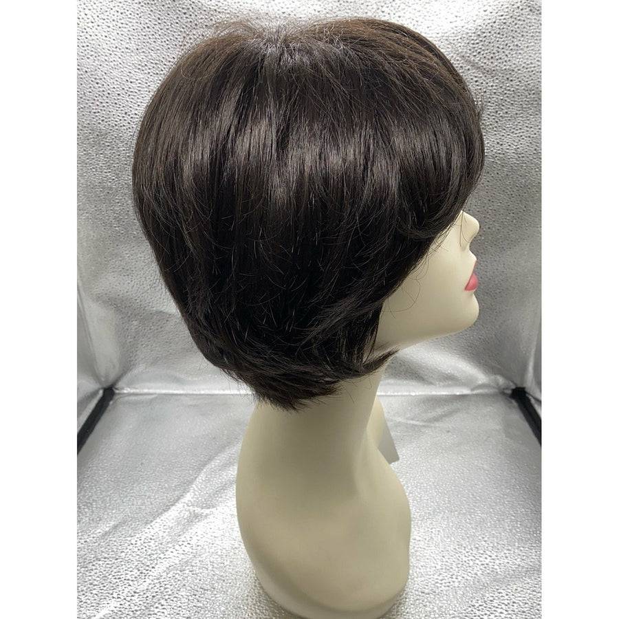 Free Spirit Synthetic Wig with Monofilament Top in Brown & Blonde