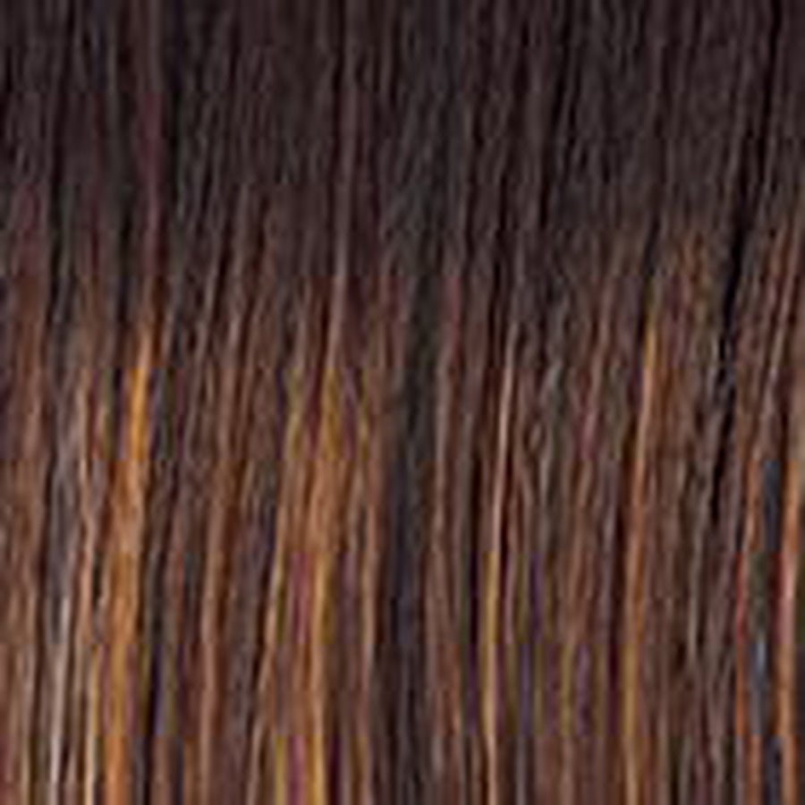 Free Spirit Synthetic Wig with Monofilament Top in Brown & Blonde