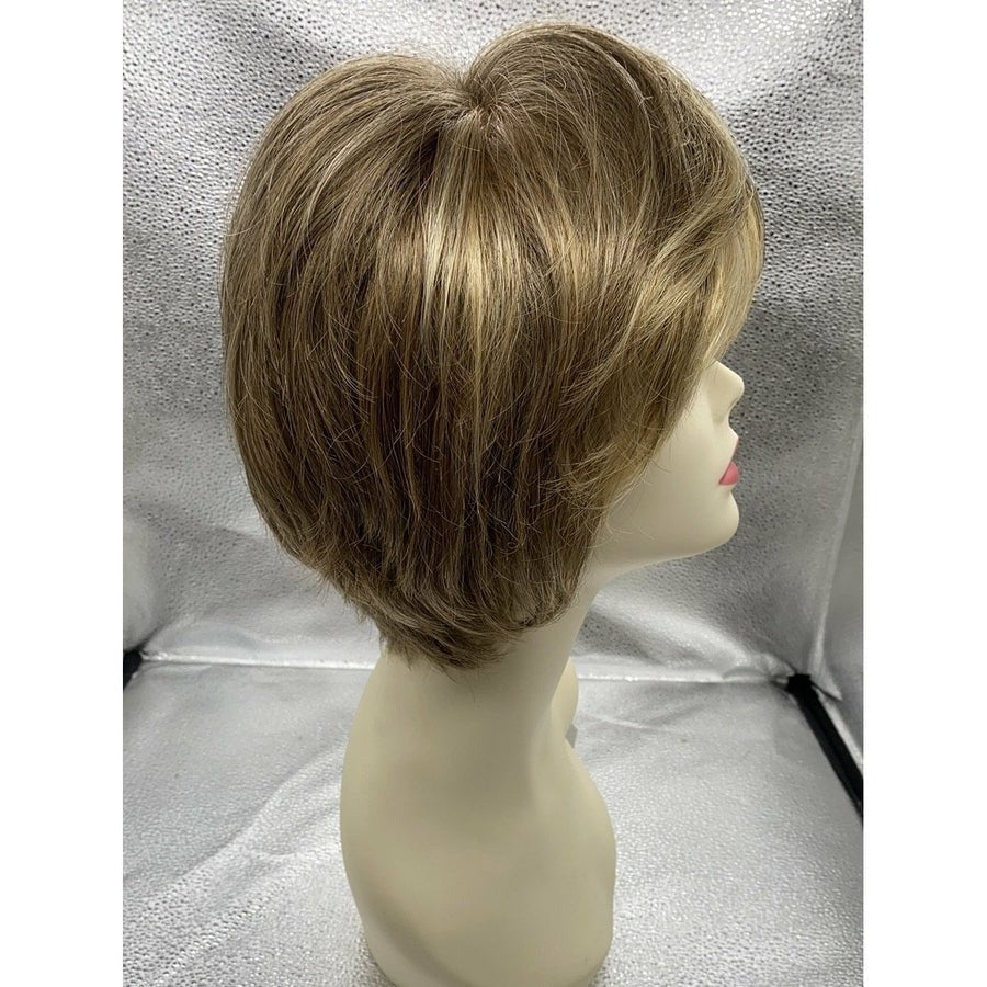 Free Spirit Synthetic Wig with Monofilament Top in Brown & Blonde