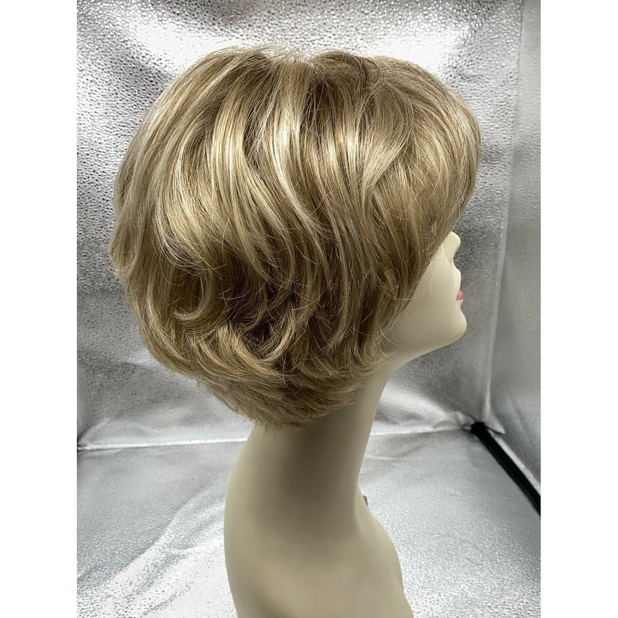 Free Spirit Synthetic Wig with Monofilament Top in Brown & Blonde