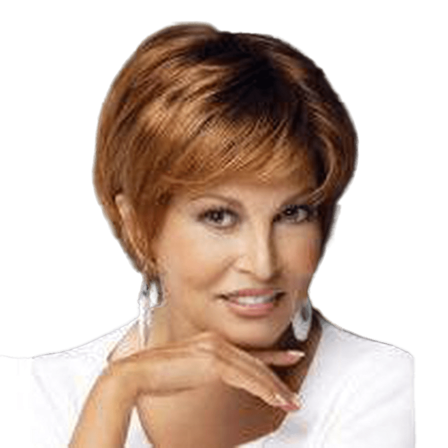 Free Spirit Synthetic Wig with Monofilament Top in Brown & Blonde