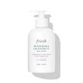 White bottle of fresh Hesperides Grapefruit Body Lotion, 300mL size.