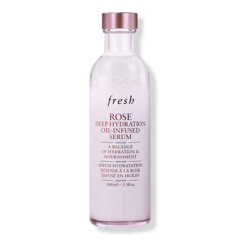 Bottle of Fresh Rose Deep Hydration Oil-Infused Serum 3.3 OZ