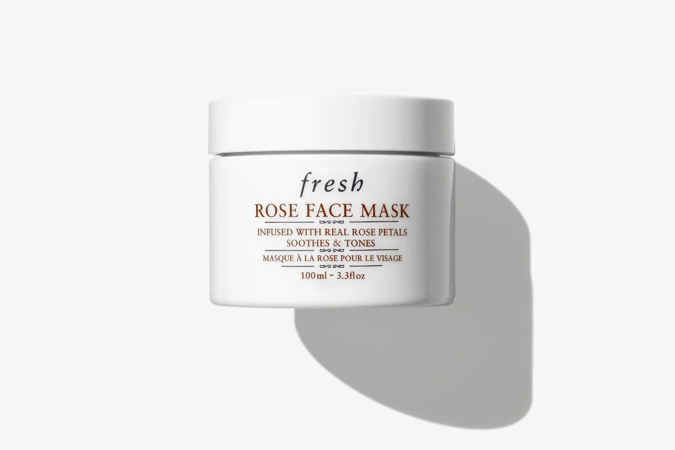 Fresh Rose Face Mask: Hydrating Gel Mask with Real Rose Petals